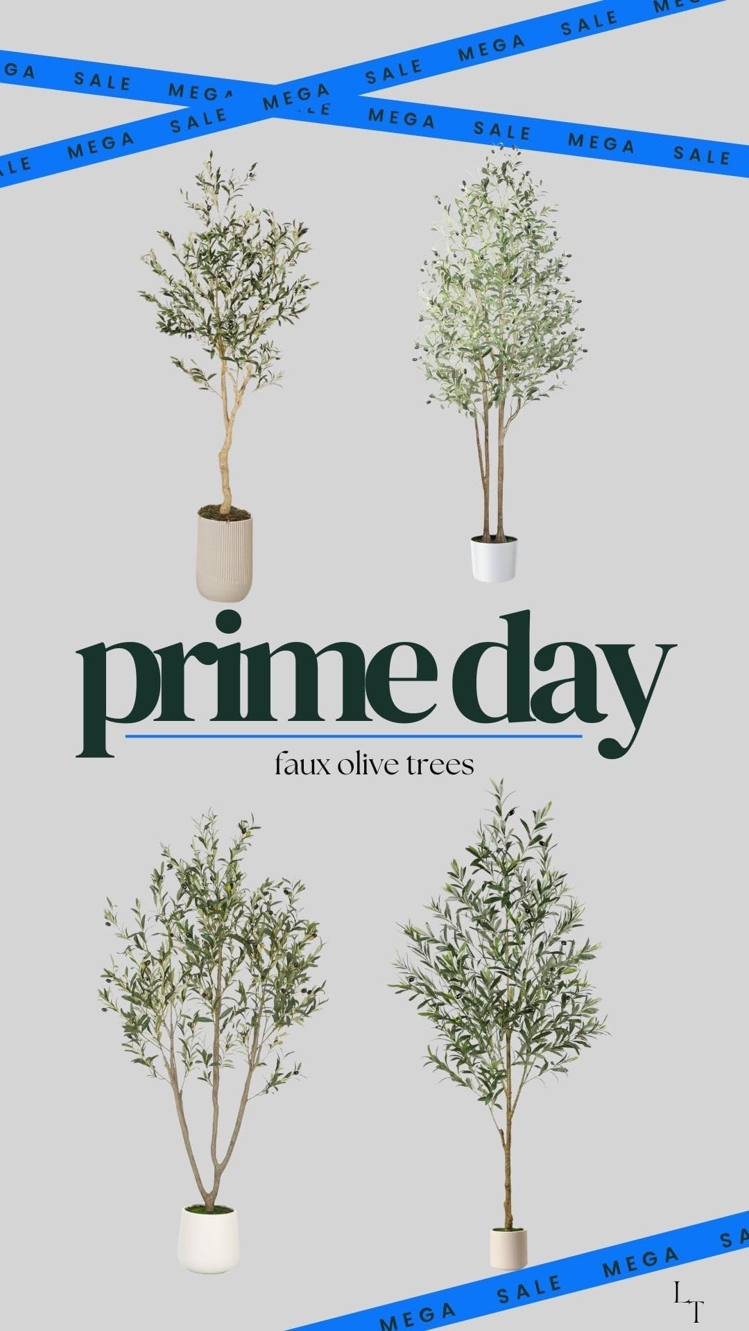 Prime day: faux olive trees