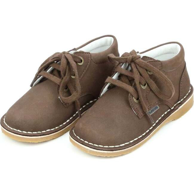 Hugo Lace Up Shoe, Nubuck Brown | Maisonette