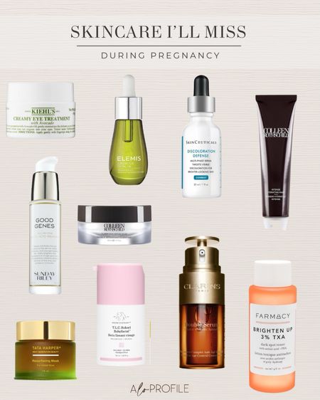 Skincare I’ll miss during pregnancy!
