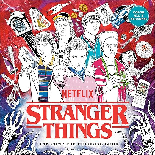 Stranger Things: The Complete Coloring Book (Color All Five Seasons!) | Amazon (US)
