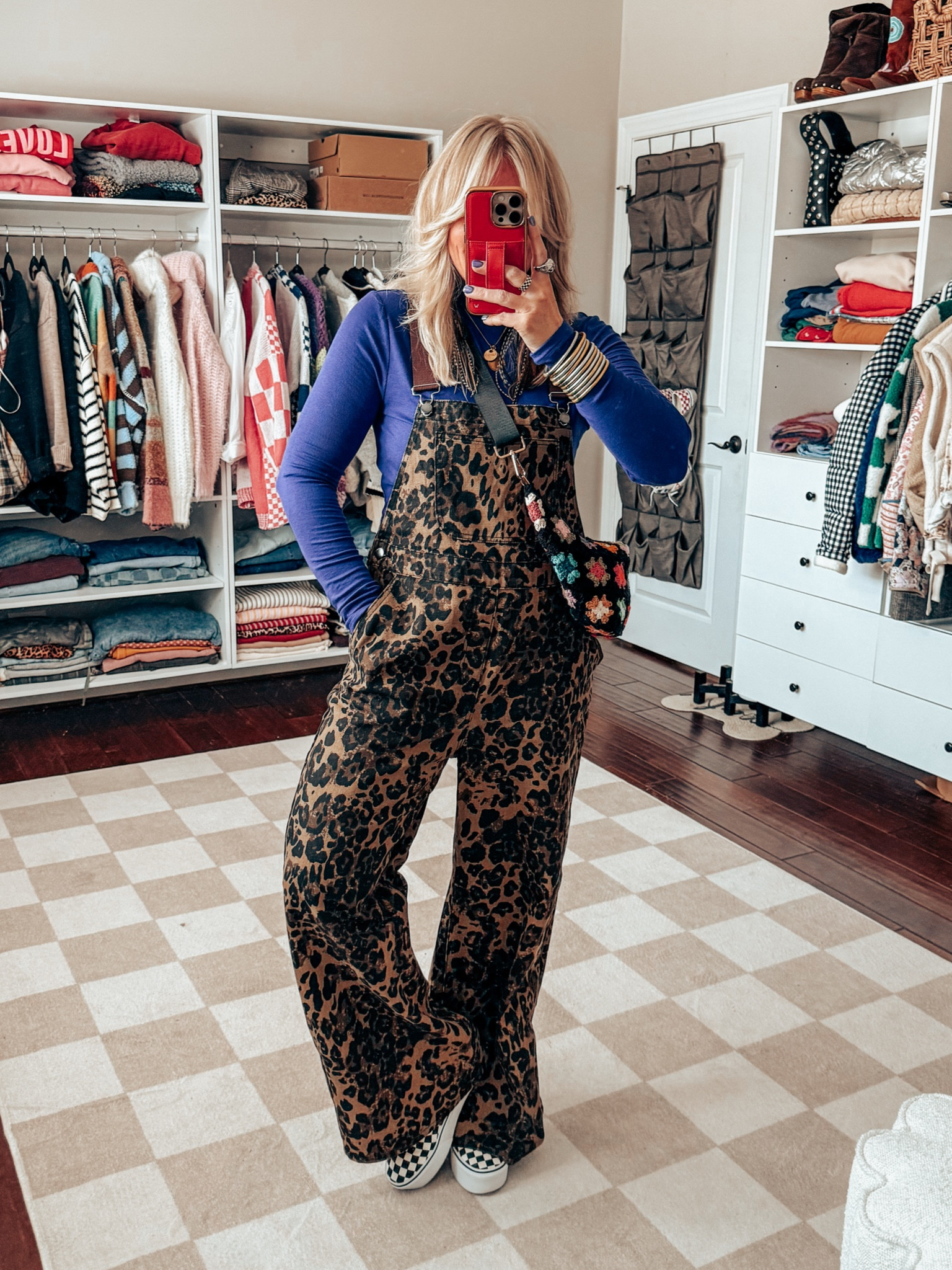 This fit made me happy:) 
Mock neck - M
Overalls - sized up ti a L
Vans - sized down 
✨Necklace is @twistedsilver save with code MANDIE20
🏁Rings are @shopbeljoy save with code MANDIE25
🎒Crochet bag is @oikoshandmade save with code MM10 


#LTKFindsUnder50 #LTKStyleTip #LTKOver40