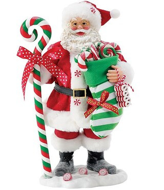 Department 56 Possible Dreams Santa Handmade Candy Cane Delights Figurine | Dillard's | Dillard's