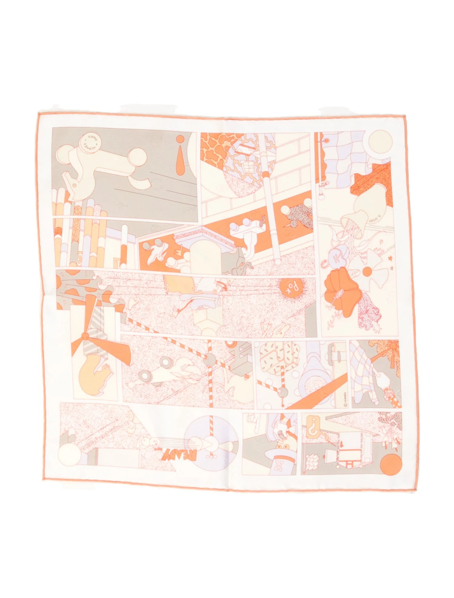 Ready… Go! Silk Scarf w/ Tags | The RealReal