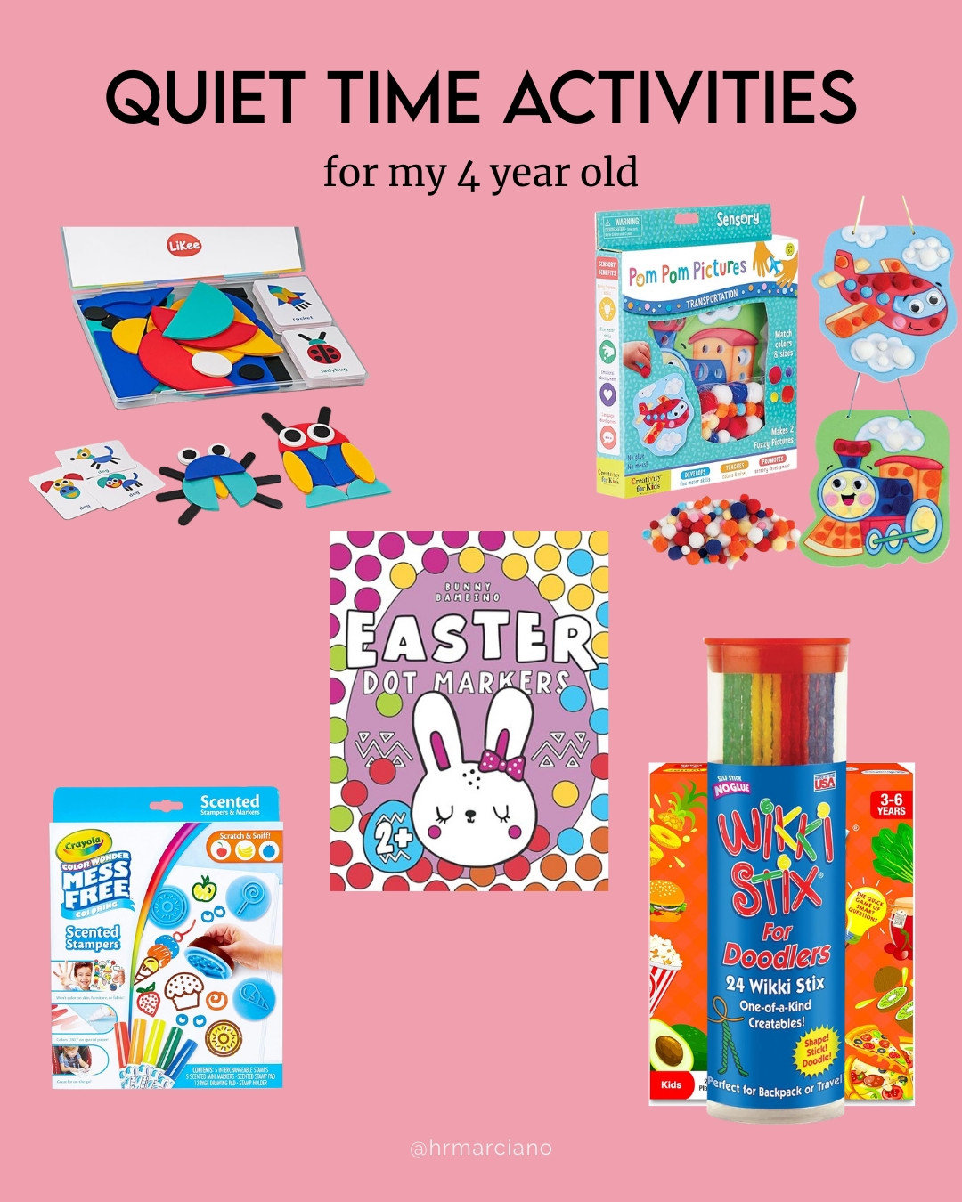 Now that we’re skipping naps, we needed some activities to do for quiet time. Here are some of our tried and true favorites. These are great Easter basket fillers for your toddlers. 

#LTKSeasonal #LTKmomlife