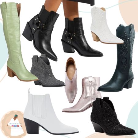 Western Style Boots and Booties

#LTKSeasonal #LTKshoecrush #LTKstyletip