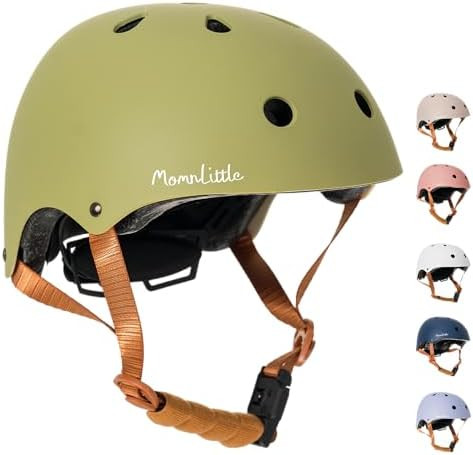 MomnLittle Kids Bike Helmet with Quick Pinch-Free Magnetic Buckle CPSC Certified Bike Helmet for ... | Amazon (US)