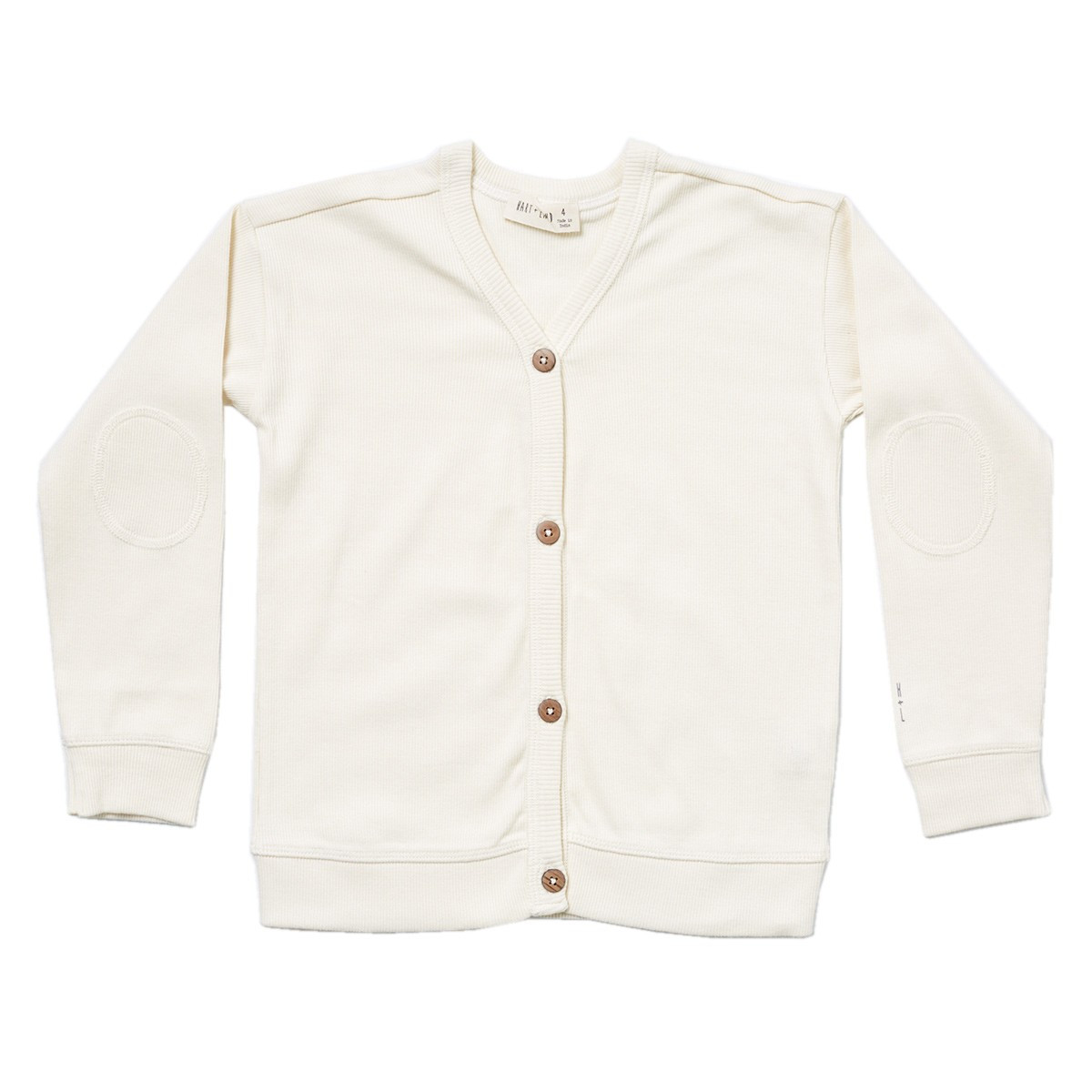 HART + LAND Baby/Toddler/Big Kid Organic Ribbed Cardigan | The Tot