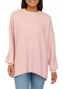 Women's Long Sleeve Tunic Sweater | Belk