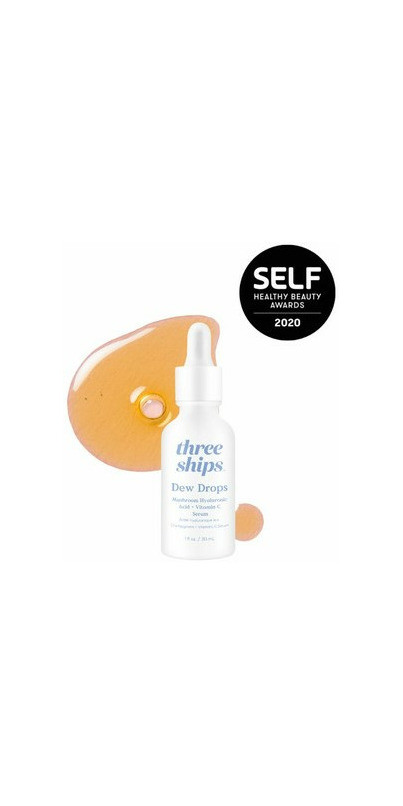 Three Ships Dew Drops Mushroom Hyaluronic Acid + Vitamin C Serum | Well.ca