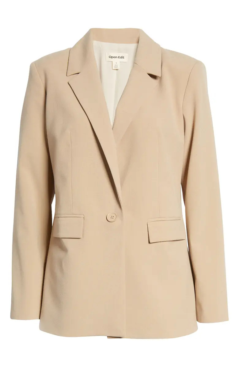Open Edit Fitted Blazer | Nordstrom | Nordstrom