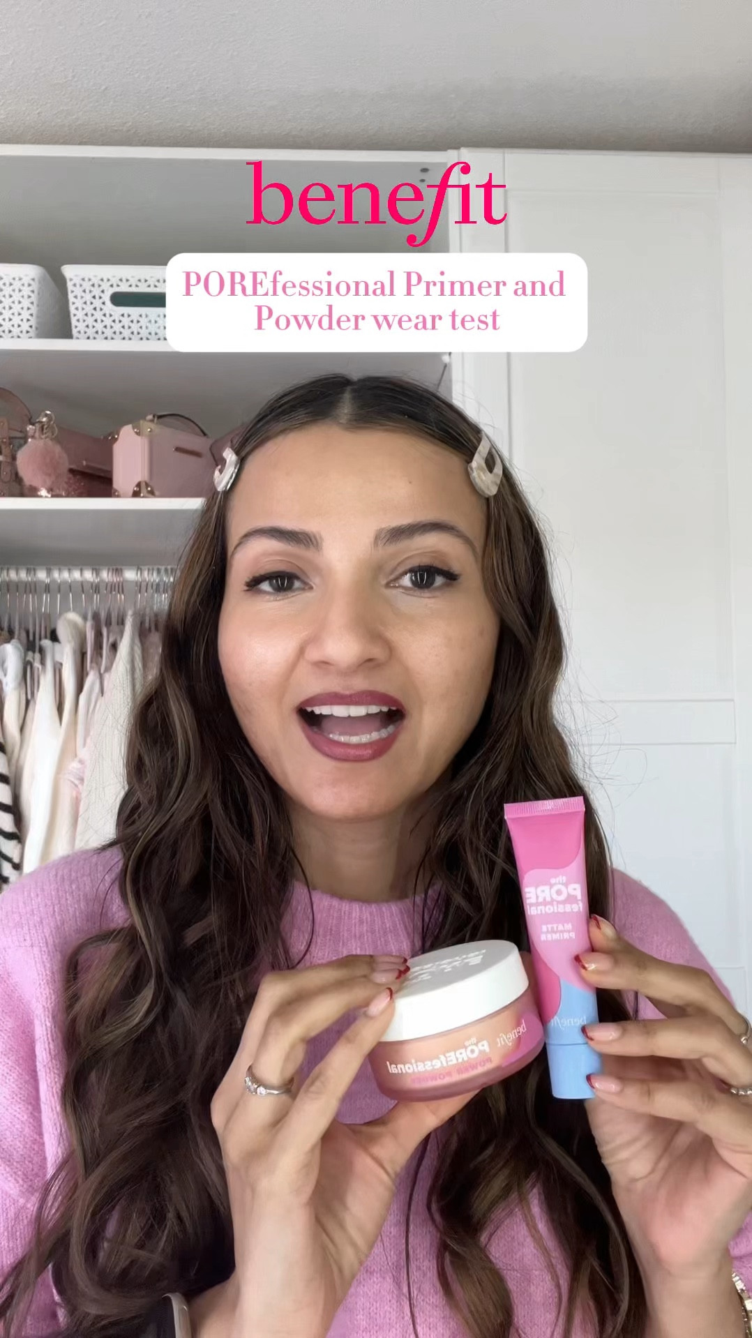 Wear test for @BenefitCosmeticsCA #POREfessional Matte Primer and POREfessional Power Powder. I have super oily skin that always needs blotting, so I had to test this out!

The products absorb excess oil, reduce shine and gives your skin a blurred matte look

#benefitclubpink #gifted #primerforoilyskin #oilyskincare #benefitpowerpowder #weartest #makeuptrial #makeuptutorial #oilyskin #makeupforoilyskin #oilyskinpowder

#LTKbeauty #LTKstyletip #LTKcanada