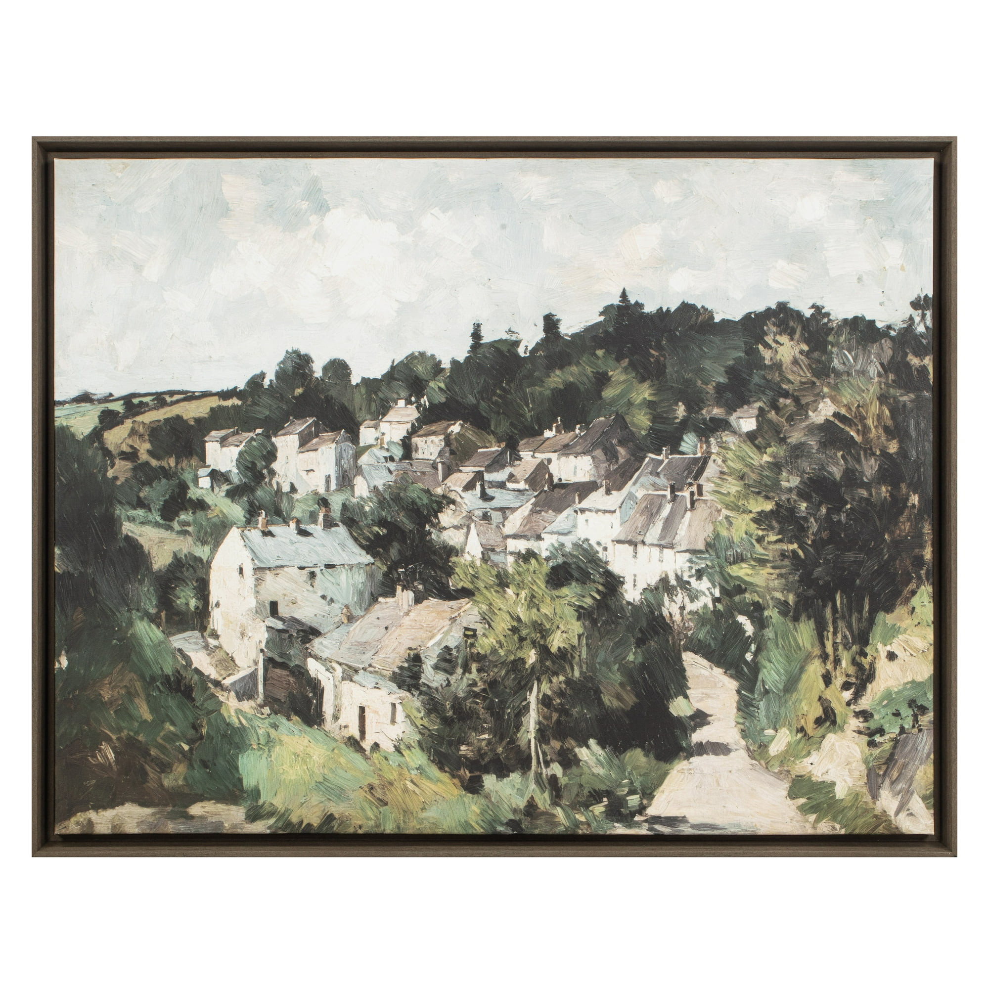 My Texas House Village Visit Framed Wall Art 36x28 | Walmart (US)