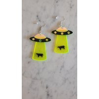 Ufo Earrings | Etsy (US)
