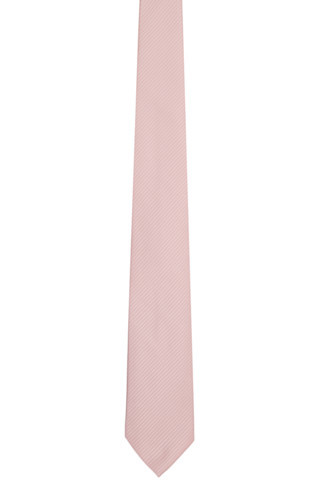 Pink Silk Tie | SSENSE