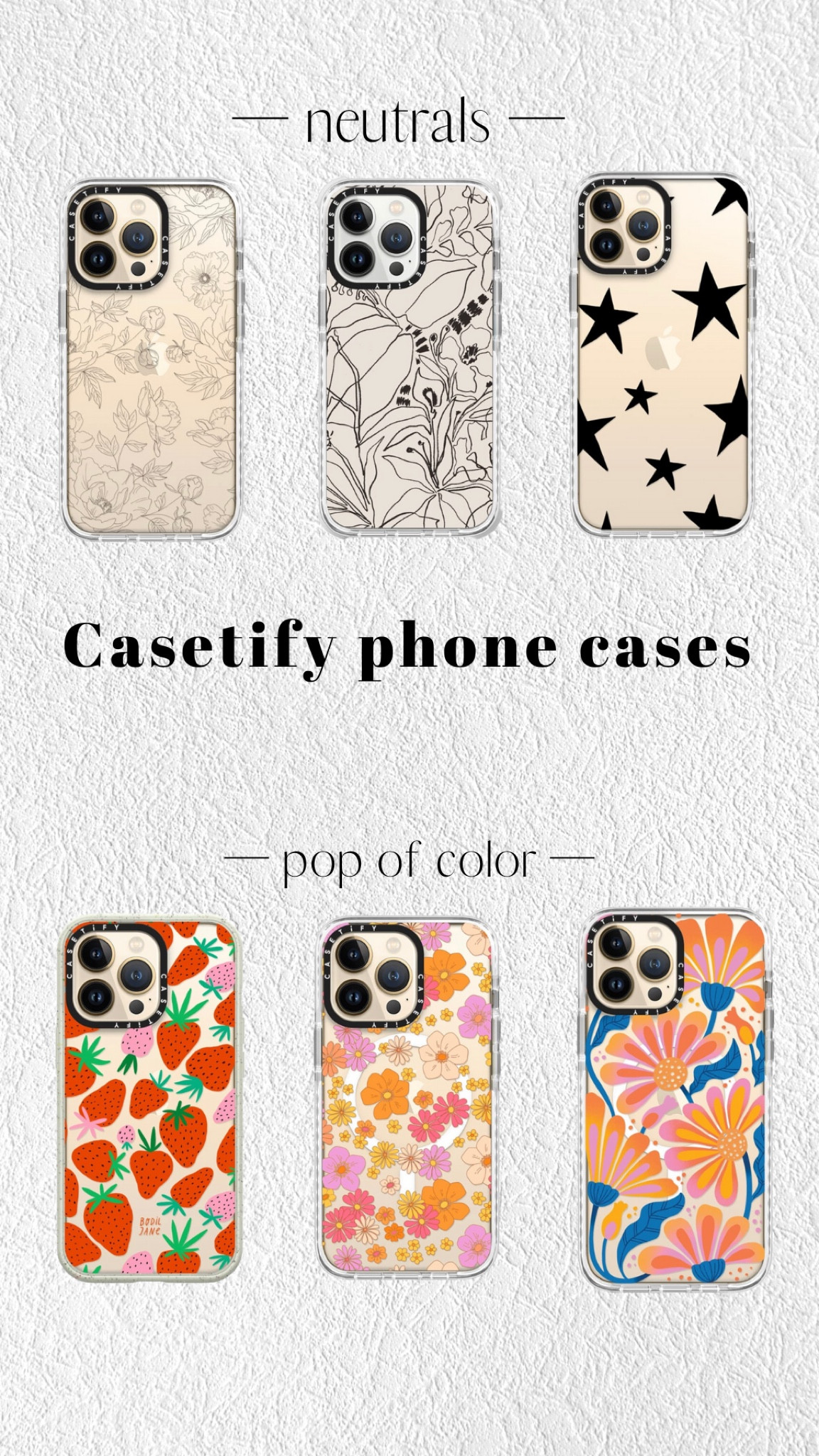 Casetify phone cases ✨
Protective and stylish! 

#LTKunder100