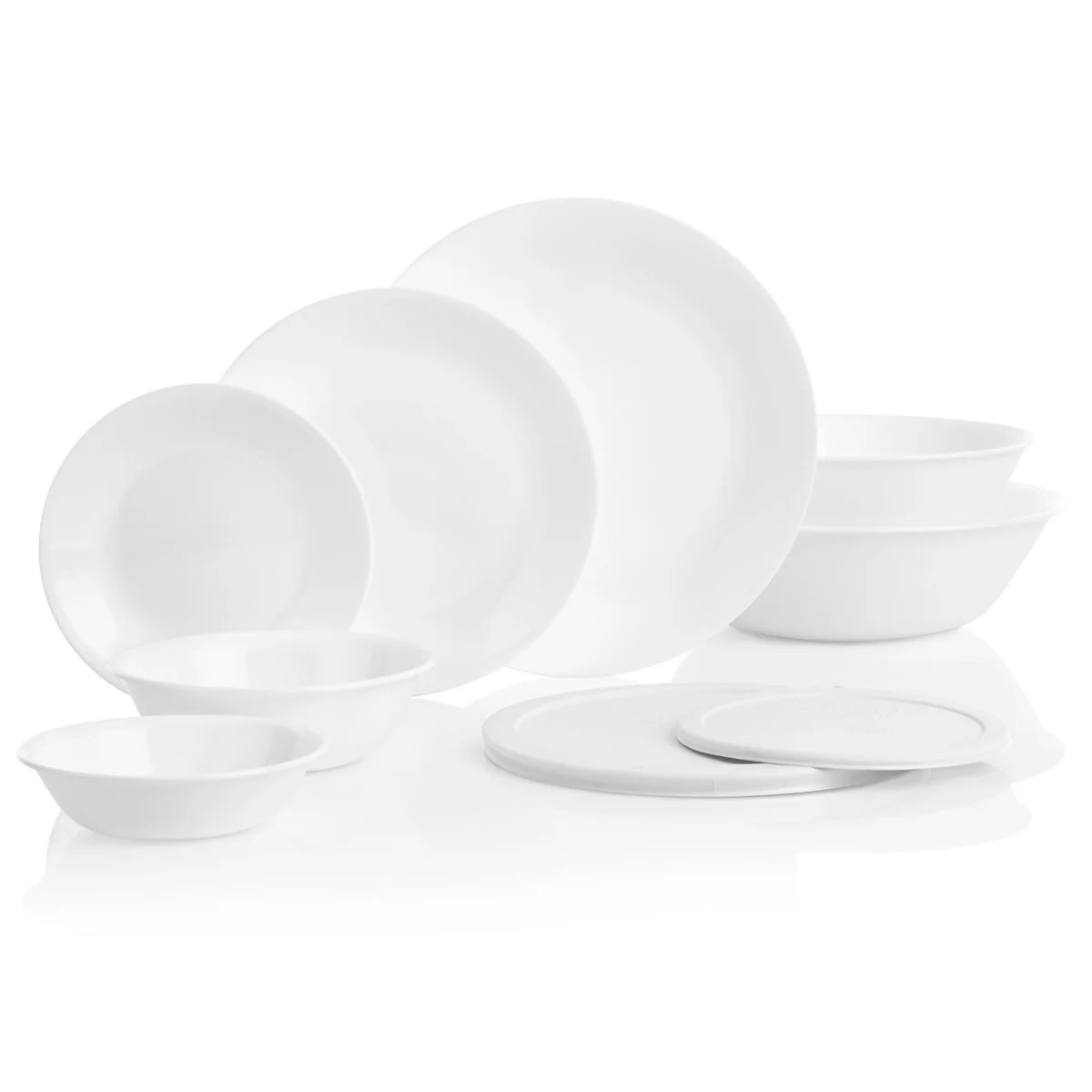 Corelle® Winter Frost White 78-piece Dinnerware Set, Service for 12 | Corelle