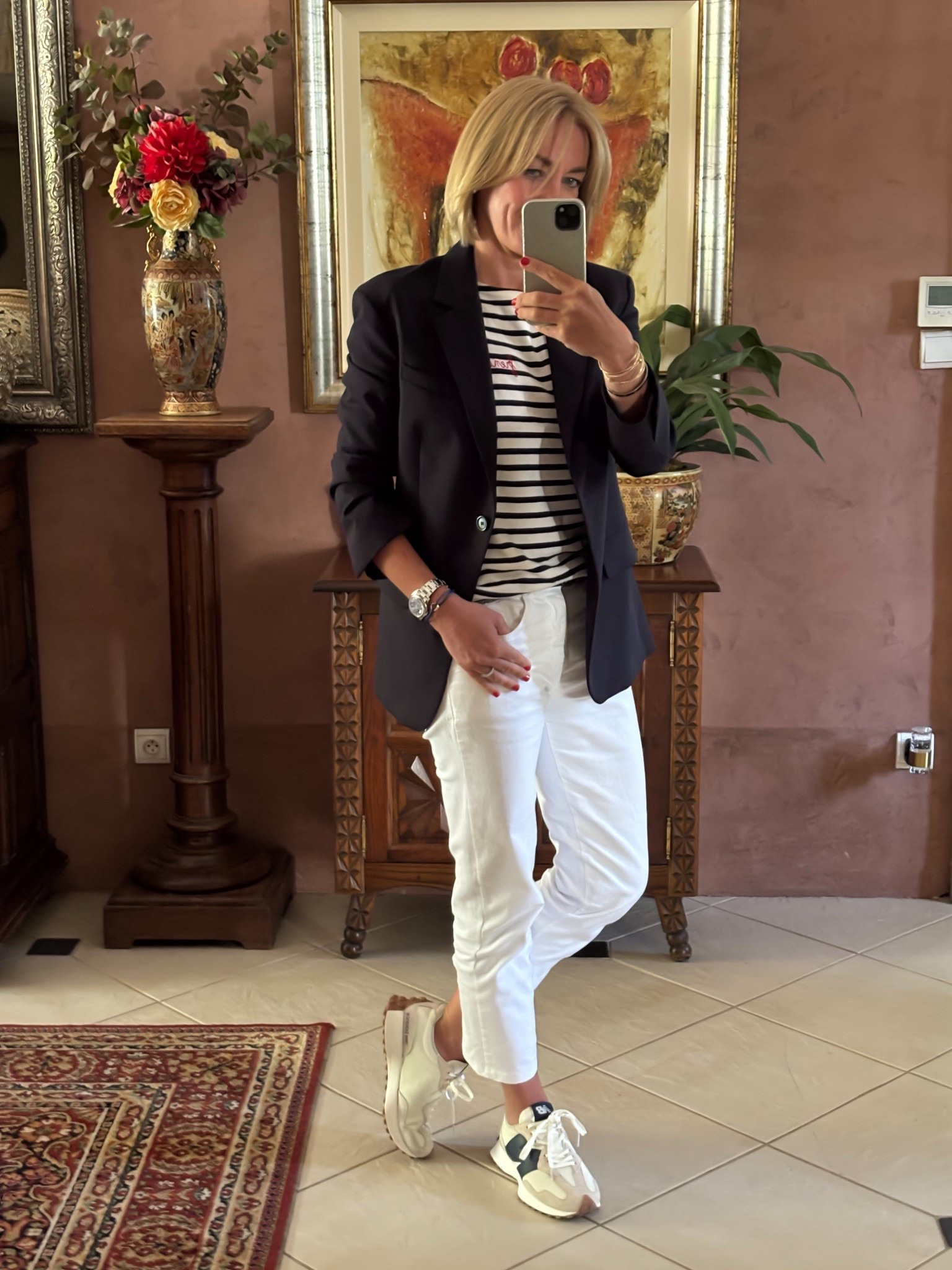 All the classics
.
#mymidlifefashion #whattowear #outfitideas 

#LTKspring #LTKover50style