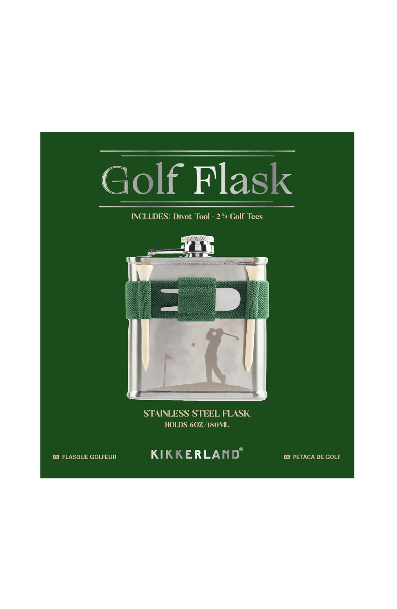 Kikkerland Design Golf Flask | Nordstrom | Nordstrom