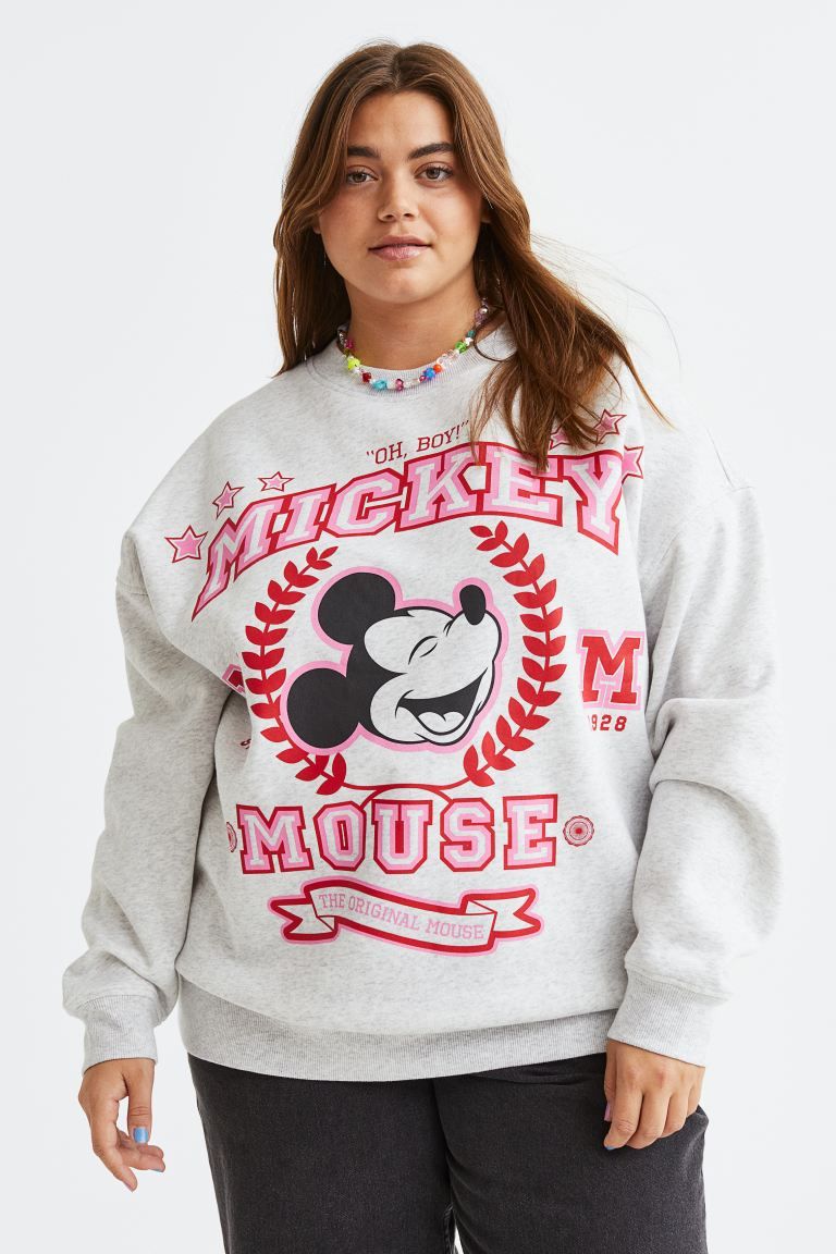 H&M+ Oversized Printed Sweatshirt | H&M (US)