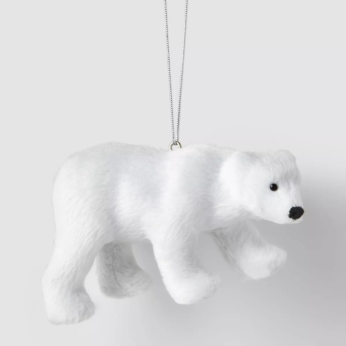 Faux Fur Polar Bear Christmas Tree Ornament - Wondershop™: Indoor Decor, 4" Height | Target