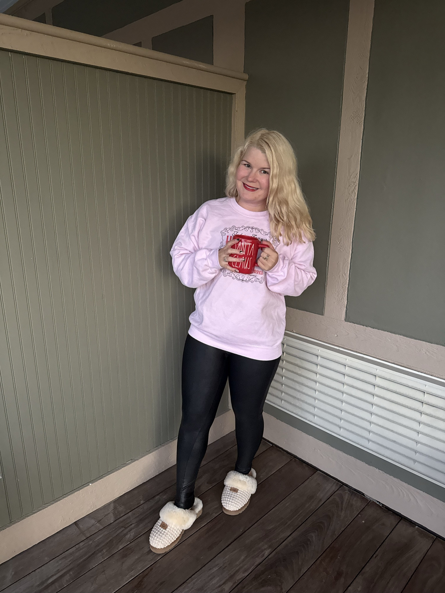 Happy boxing day! My boxing day ootd. It is still the christmas season and I am still rocking my christmas graphic sweatshirts. 

#LTKHoliday #LTKmorningroutine #LTKPetite