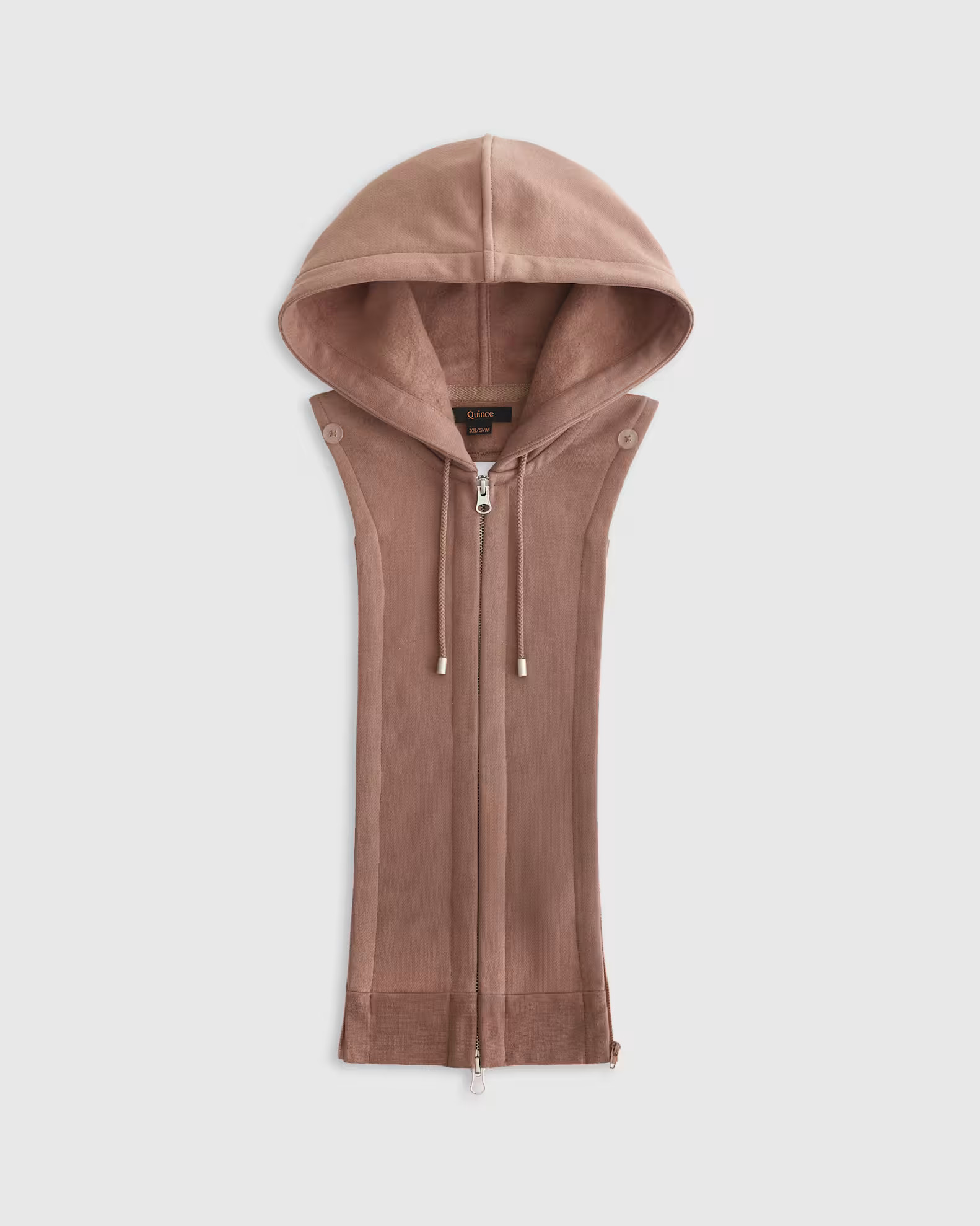 Organic Heavyweight Fleece Hoodie Blazer Insert | Quince