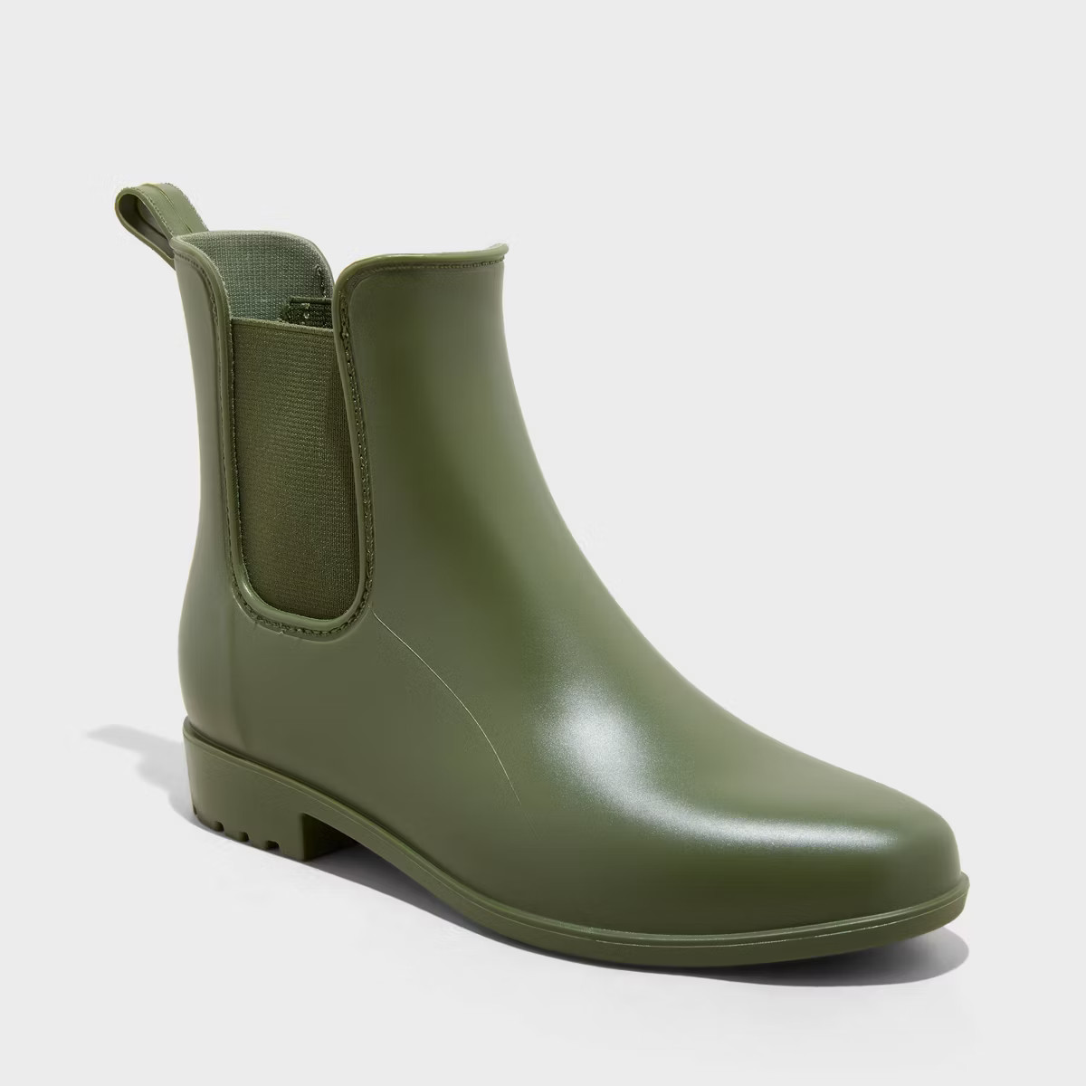 Women's Chelsea Short Rain Boots - A New Day™ Green | Target