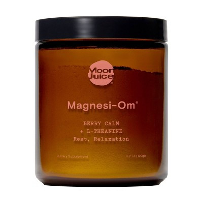 Moon Juice Magnesi-Om Magnesium Powder Supplement for Rest, Relaxation & Regularity - Berry - 4.2oz | Target