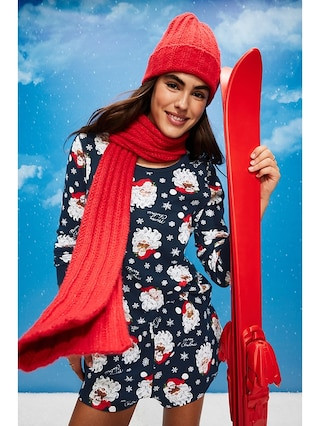 Scoop-Neck Waffle Pajama Top for Women | Old Navy (US)