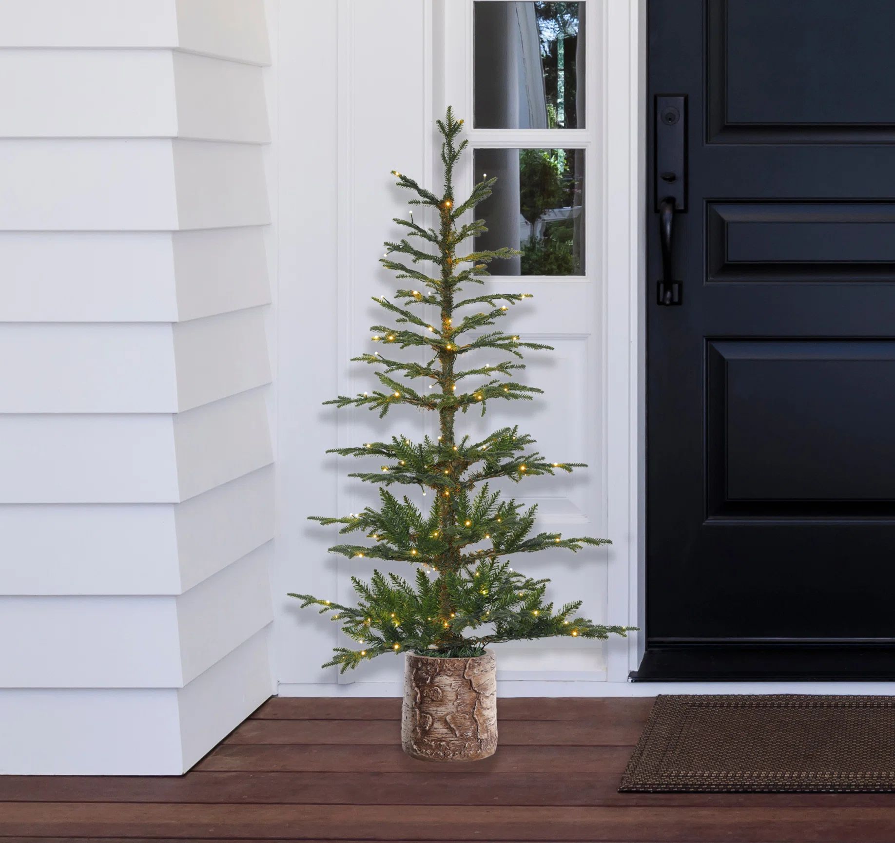 Sand & Stable 5' Lighted Fir Christmas Tree & Reviews | Wayfair | Wayfair North America