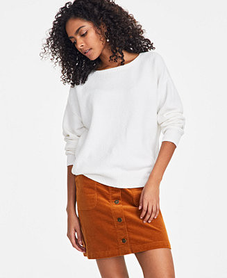 Women's Marled Boatneck Sweater, Exclusively at Macy's | Macy's