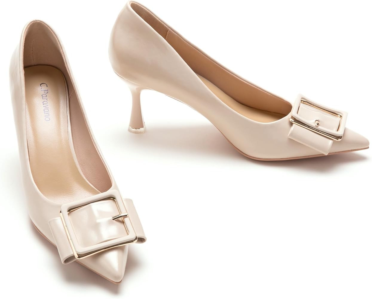 C.Paravano Women's Pumps I Pumps Shoes Women I Shoes for Women Heels I Womens Designer Pumps I St... | Amazon (US)