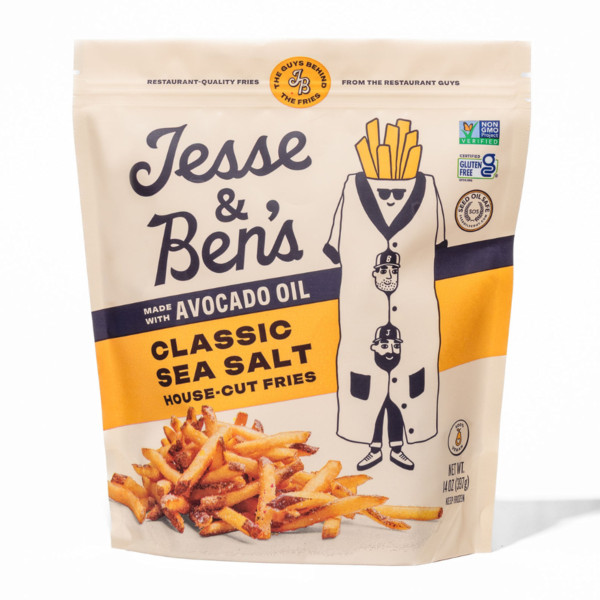 Jesse & Ben's Fries Classic Sea Salt (Made with Avocado Oil) | Instacart