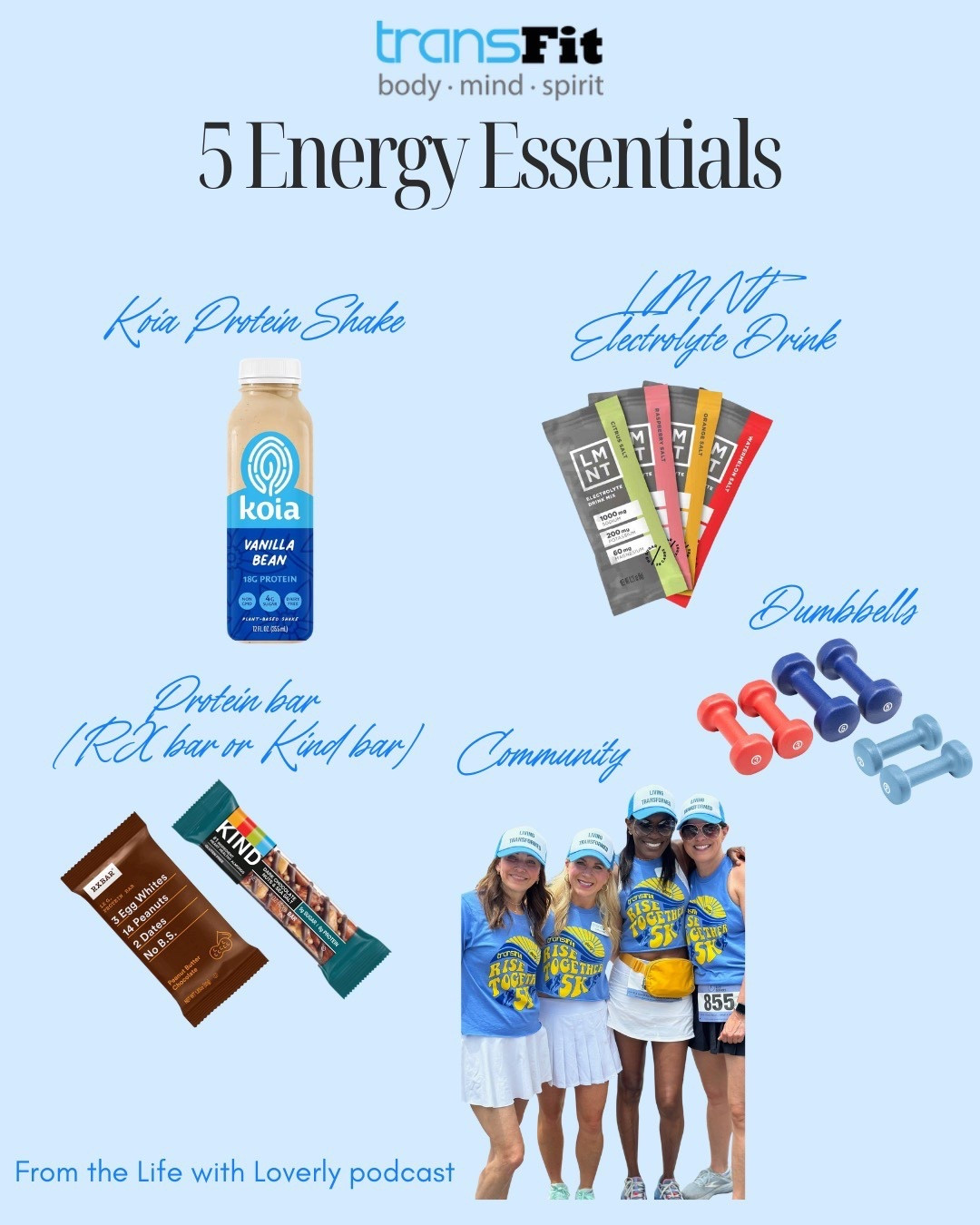 5 Energy Essentials! See them here! Listen to the Life with Loverly Podcast for all the details. 

#LTKActive #LTKBeauty #LTKTravel