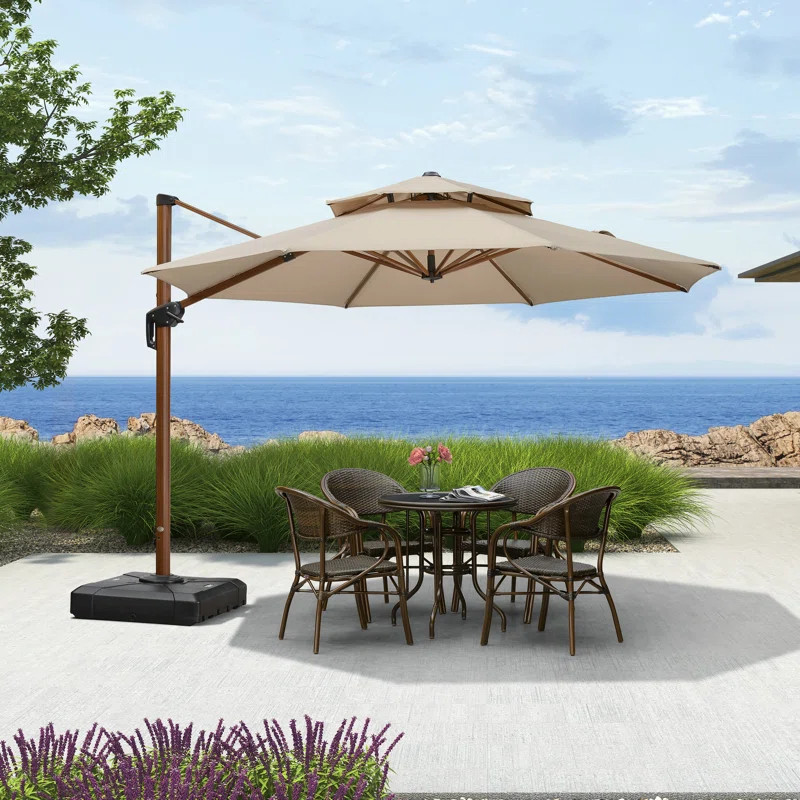 Luzon 129.9'' Cantilever Umbrella | Wayfair North America