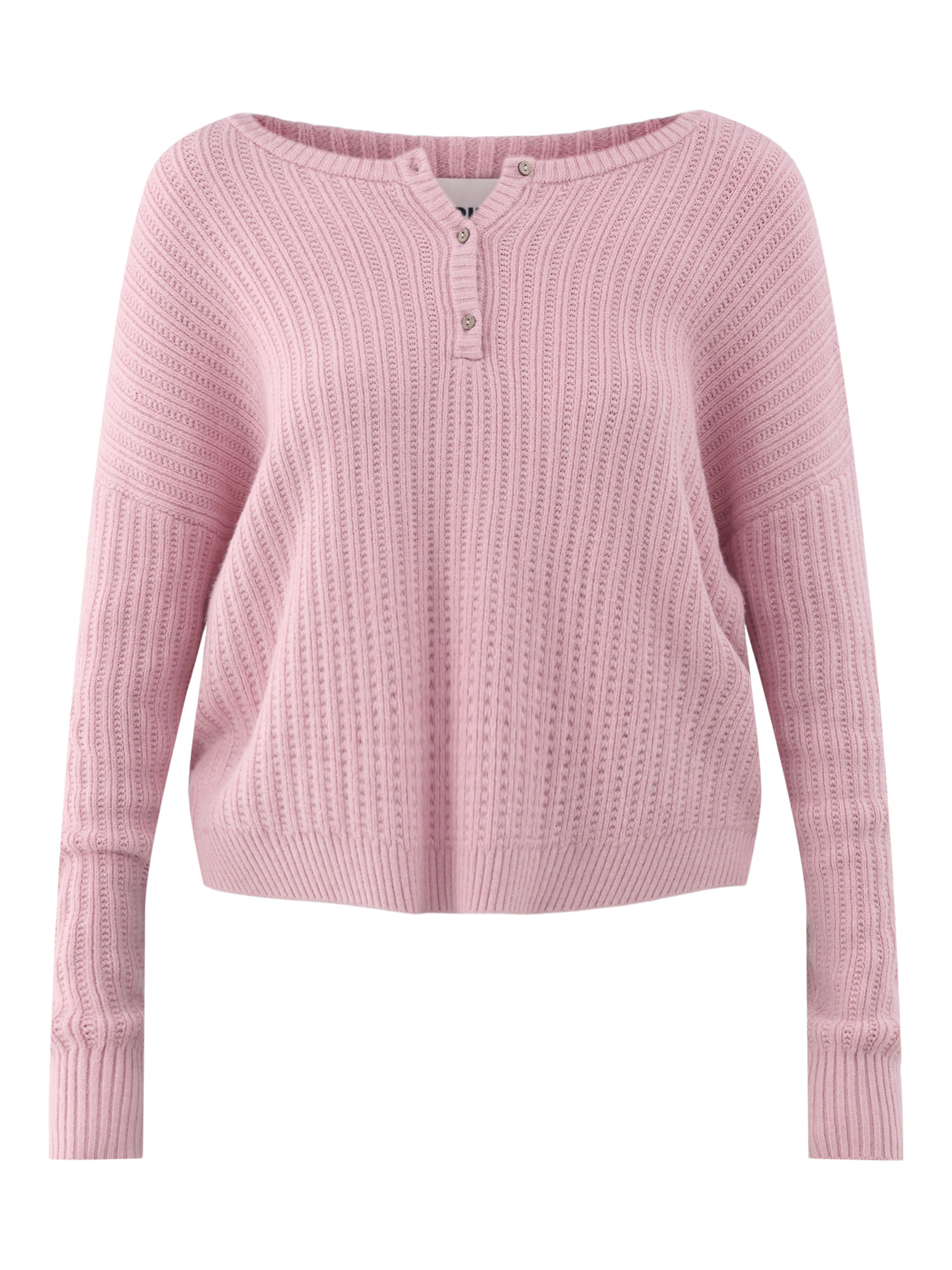 No Boundaries Henley Sweater, Women's | Walmart (US)