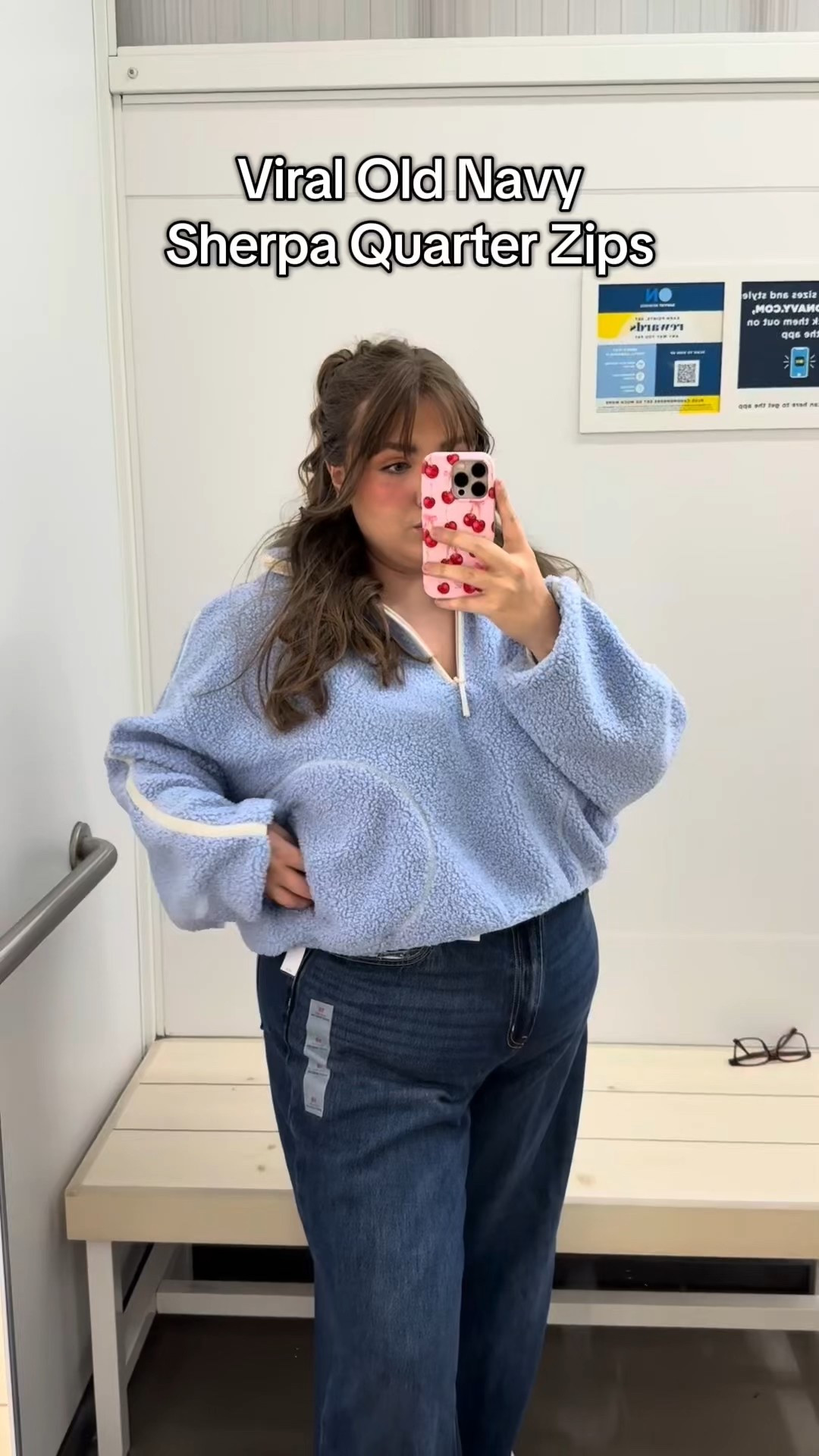 viral old navy sherpa quarter zips .. plus size wearing XXL .. so cute, warm, and sporty!

#LTKPlusSize #LTKGiftGuide #LTKActive