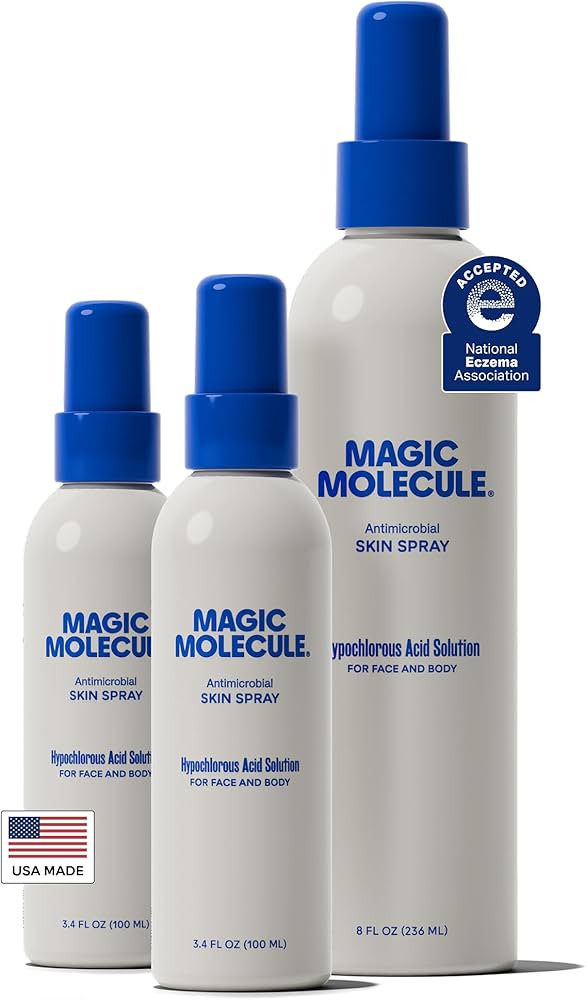Magic Molecule Hypochlorous Acid Spray – Soothing Facial Mist for Redness & Irritated Skin – ... | Amazon (US)