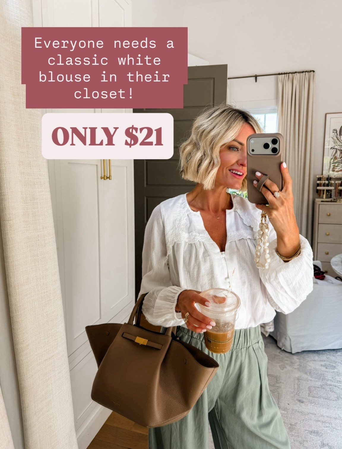This white blouse is so pretty with all the details! It’s currently on sale for ONLY $21! 👏🏼 Wearing XS!

Loverly Grey, Target, sale, Labor Day sales, white blouse, fall outfit inspo

#LTKSaleAlert #LTKSeasonal
