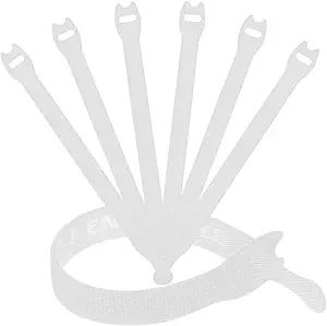 ENVISIONED Reusable Cable Ties 1/2" x 8" for Cable Management and Organizing Cords - 30 Pack Bund... | Amazon (US)