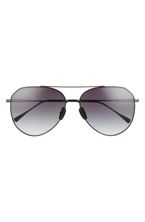 DIFF Dash 61mm Aviator Sunglasses in Black at Nordstrom | Nordstrom