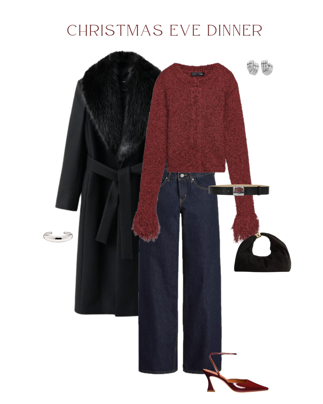 Elevated casual outfit for Christmas or Christmas Eve dinner! ♥️ 

 #LTKHoliday #LTKootd #LTKSeasonal