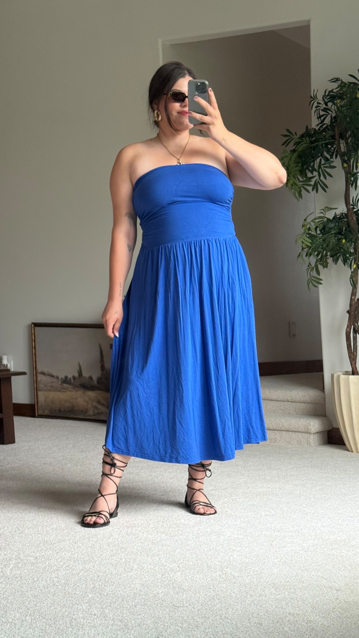 Midsize approved strapless dress for summer 2025 - wearing xl

Perfect for casual, date night, vacation, maternity and nursing friendly too 

#LTKTravel #LTKBump #LTKFindsUnder50