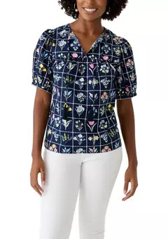 Women's Tassel Peasant Top | Belk