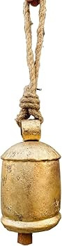 Christmas Bells Decor, Gold Hanging Bells for Christmas Decoration, Cow Bells Christmas Decor for... | Amazon (US)