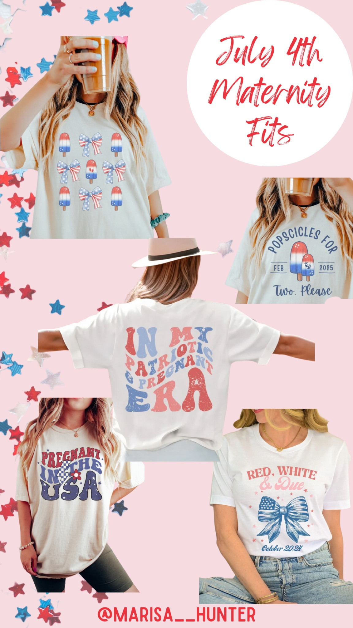 Red white and due 🤰🏼

Maternity summer outfit bump friendly patriotic Independence Day 4th of July outfit pregnant in the USA 

#LTKSeasonal #LTKBump