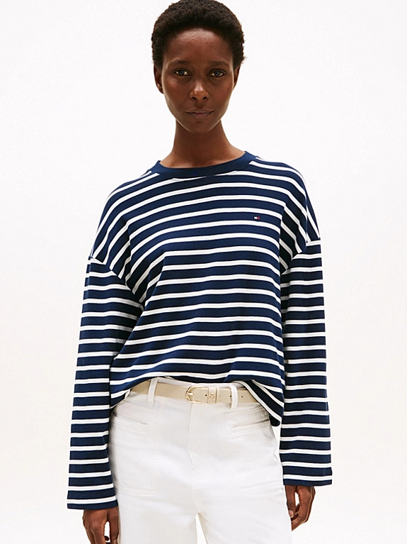 Relaxed Long Sleeve T-Shirt | Tommy Hilfiger UK