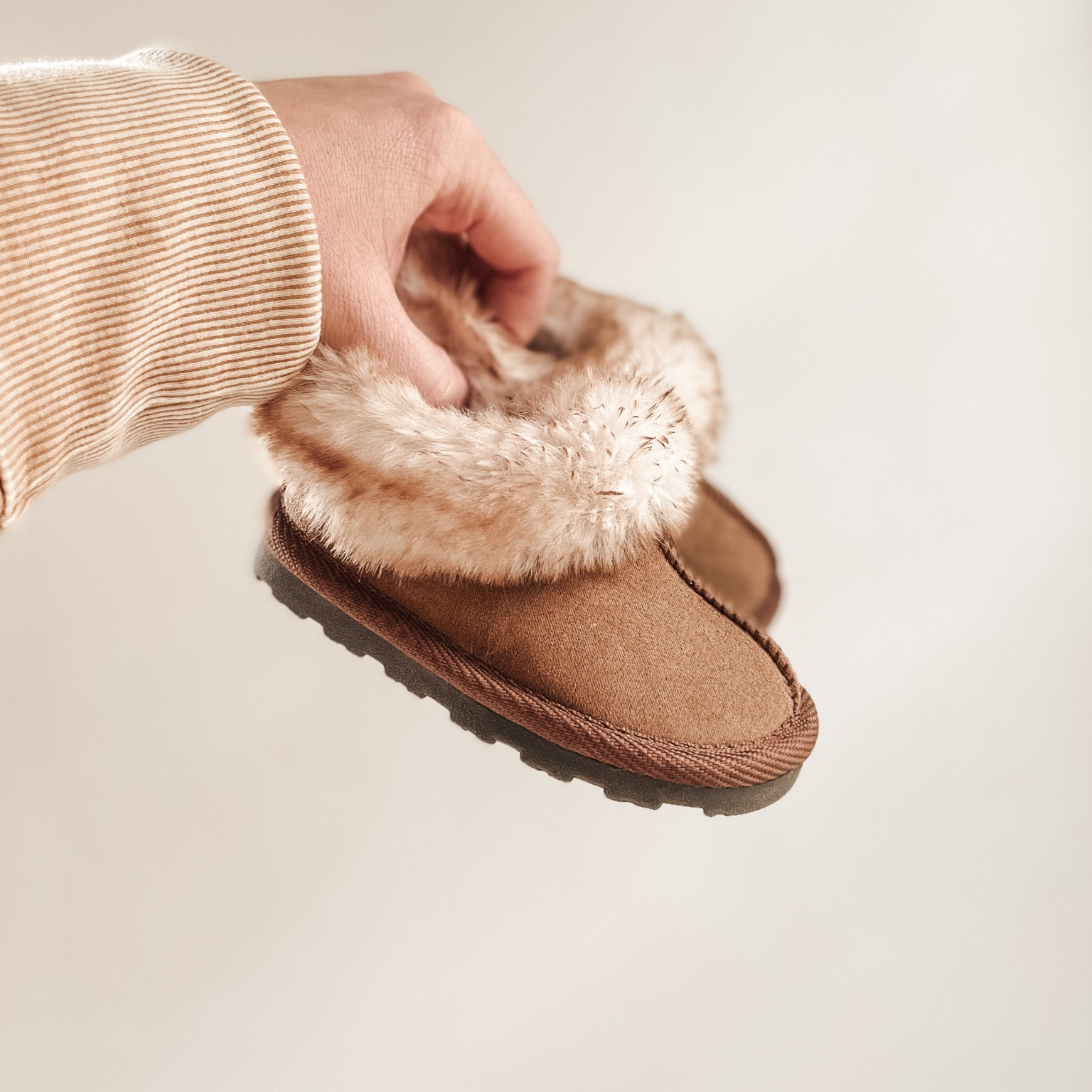 Toddler Faux Fur Slipper booties! TTS 

#LTKfamily #LTKSeasonal #LTKbaby