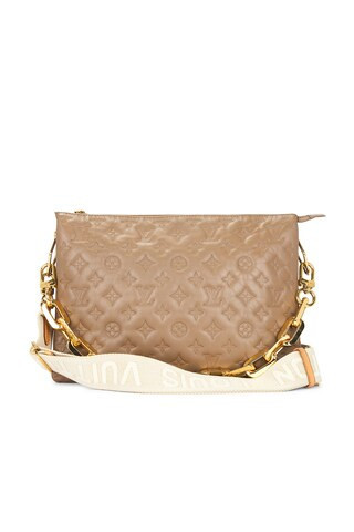 Louis Vuitton Monogram Coussin MM Crossbody Bag in Taupe | FWRD 