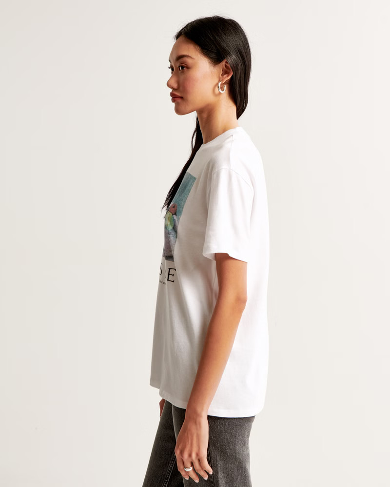 Short-Sleeve Matisse Graphic Skimming Tee | Abercrombie & Fitch (US)